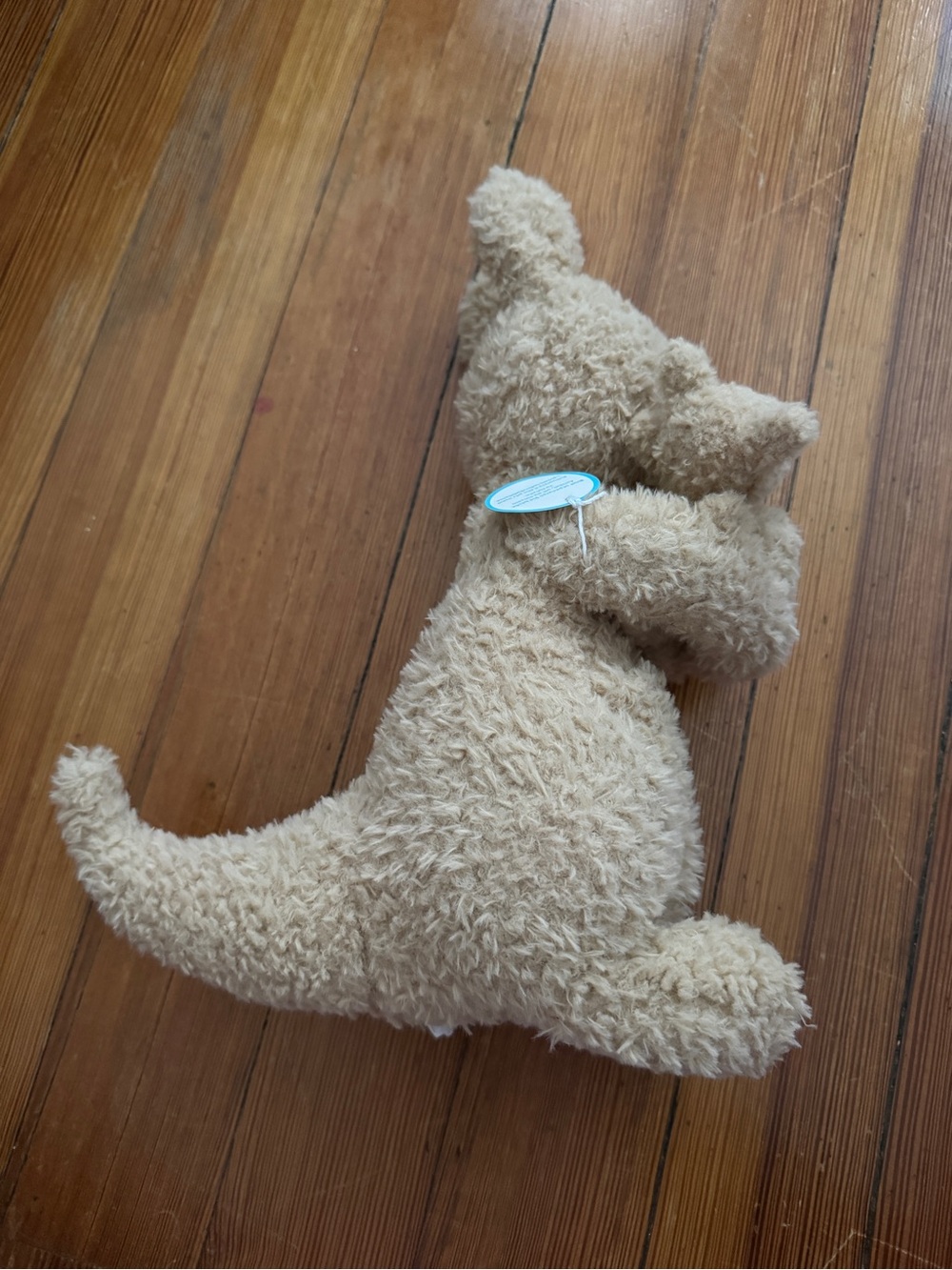 Jellycat NWT Huddles Kangaroo with Baby - Picture 3 of 14